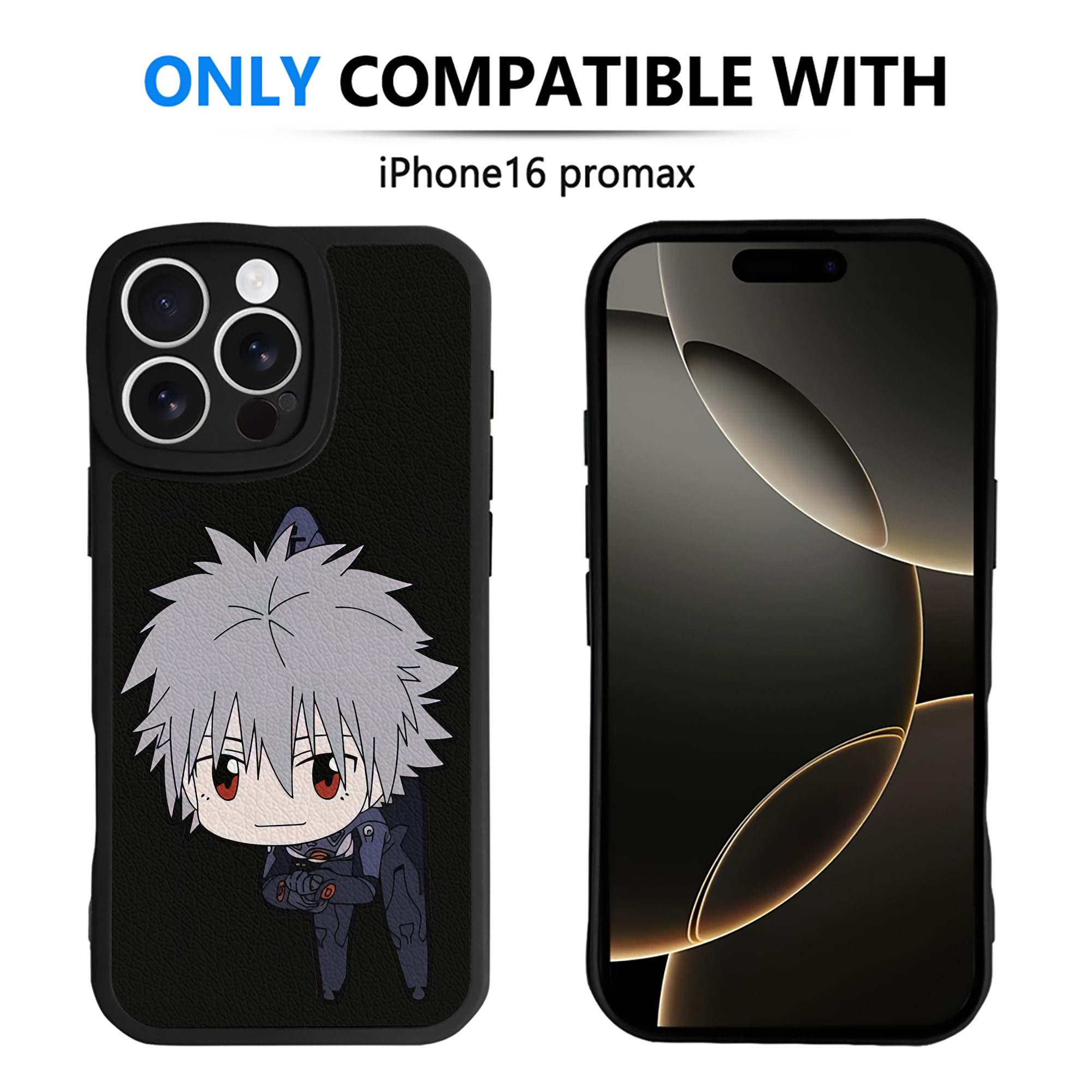 （画像用） EVA 新世紀エヴァンゲリオン 【iPhone 16シリーズ対応】シリコンスマホケース（レザー調） 材質：シリコン